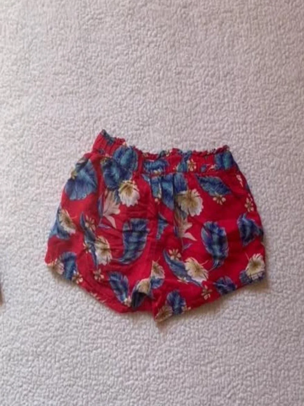 Roxy floral red dress with shorts